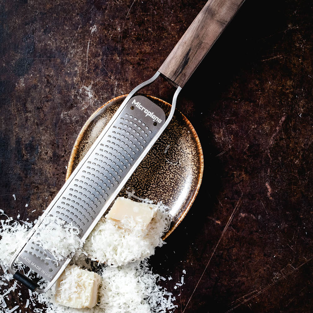 Microplane Master zester rivjärn 31 cm valnöt