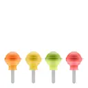 Lollipop glassform set 4-pack multi