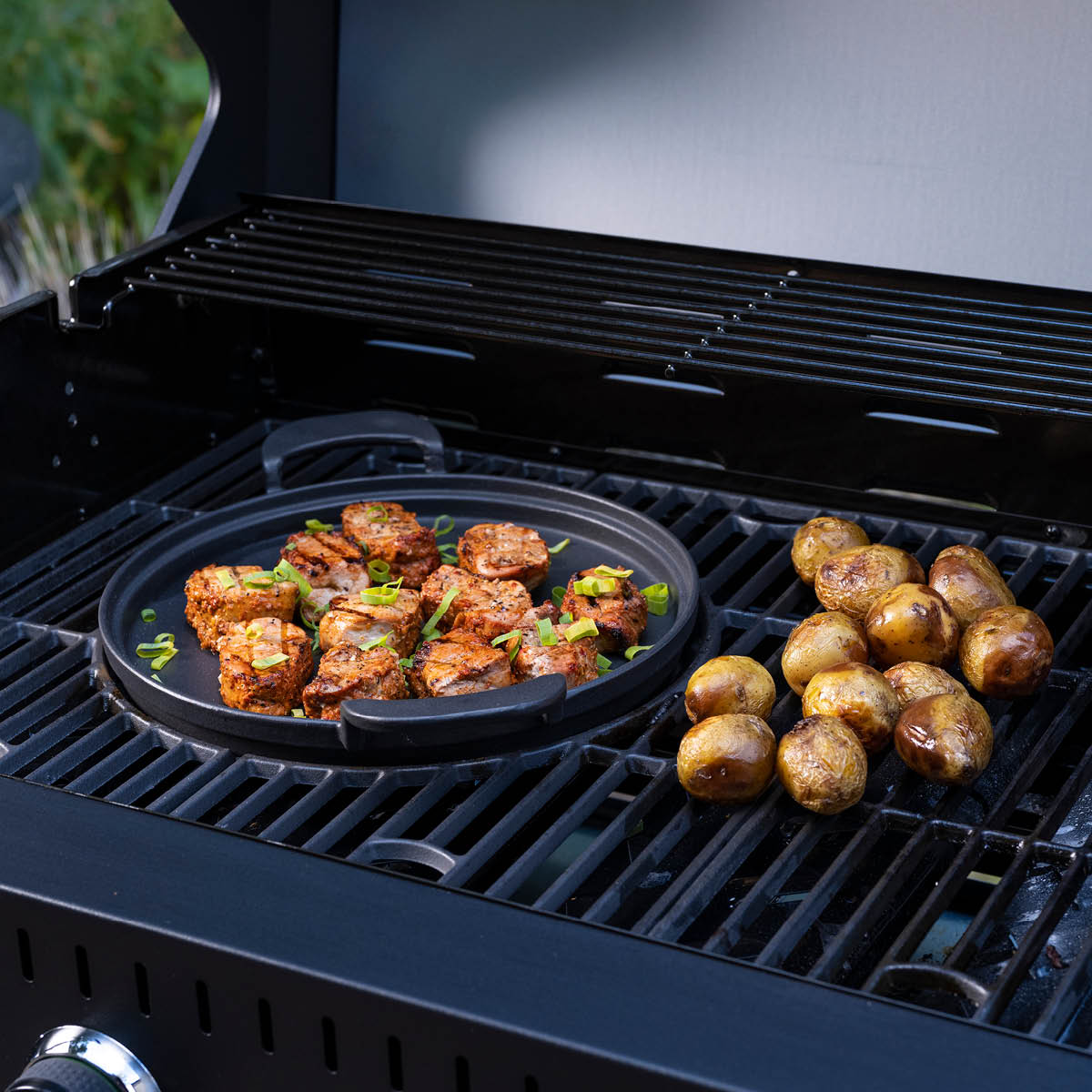 Mustang Multigrill gjutjärnspanna 30 cm H5,5 cm