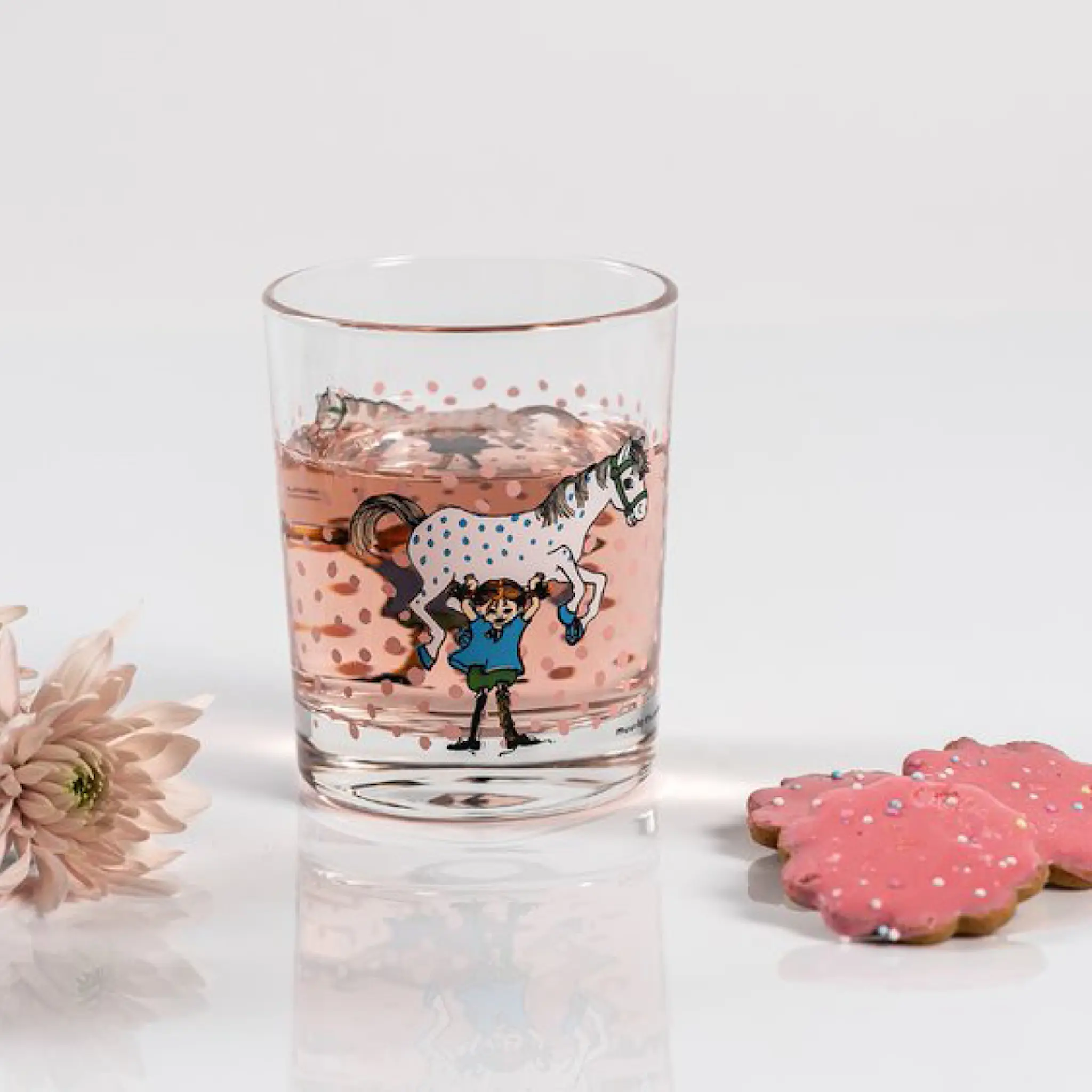 Muurla Pippi glass 20 cl lille gubben hover