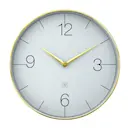 Finesse nXt väggklocka 30,5 cm guld/grå