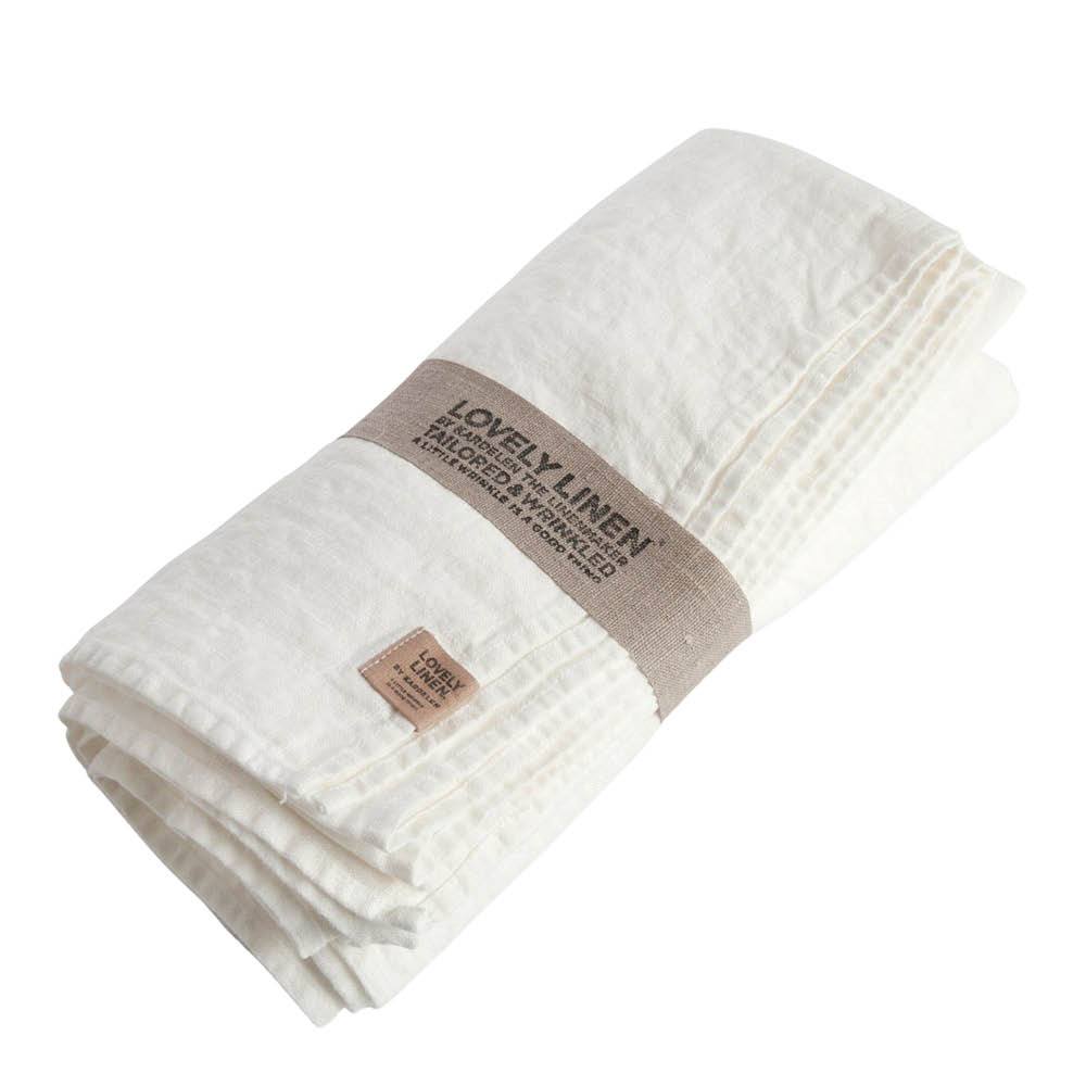 Lovely Linen Lovely pöytäliina pellava 145x250 cm Off-White