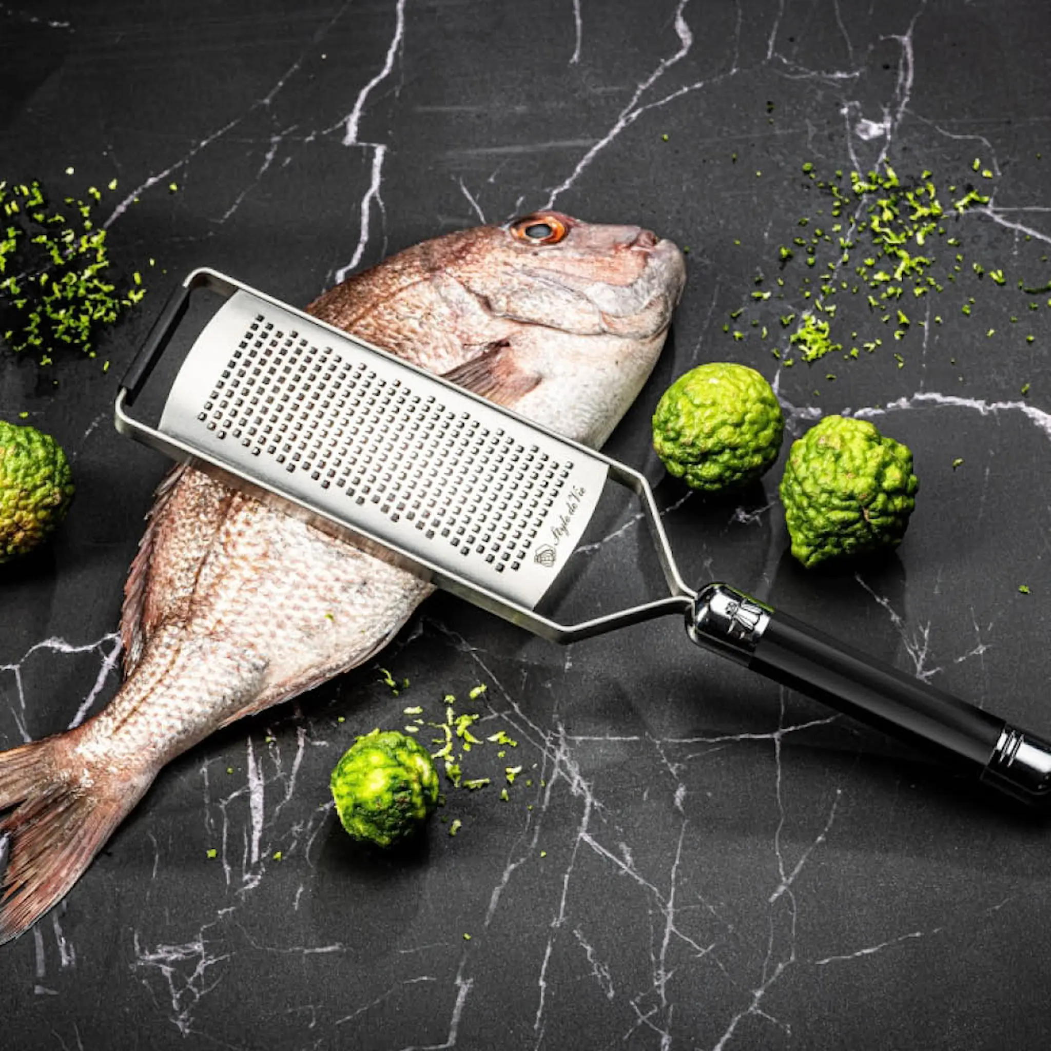 Laguiole Style de Vie Rivjärn fint 35 cm svart