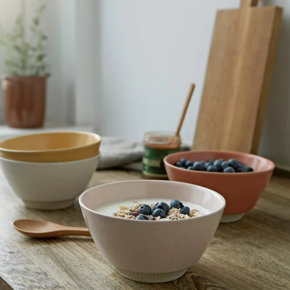 Knabstrup Keramik Colorit Kulho 14 cm Koralli