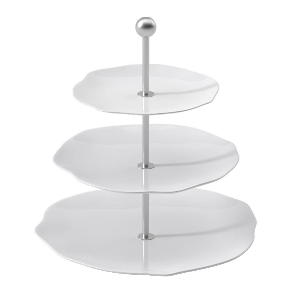 Villeroy & Boch - Pura Kakkuvati 3 kerrosta 27 cm Valkoinen