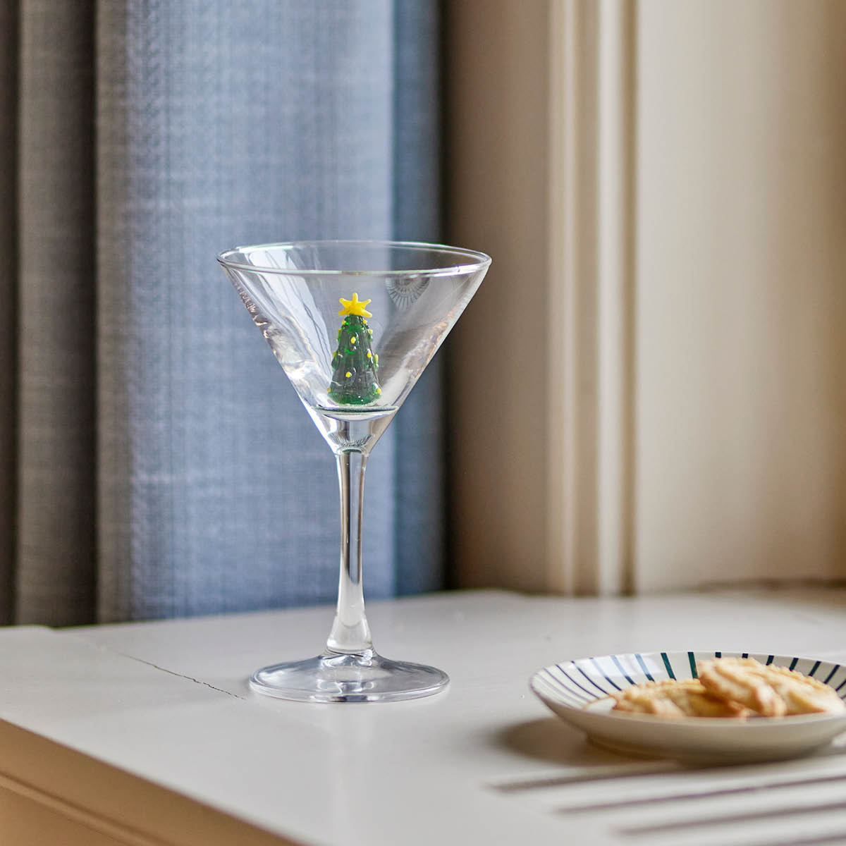 Bloomingville Misa cocktailglas 17 cl 4-pack klar julmotiv