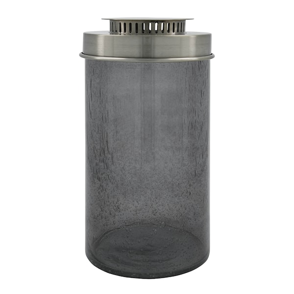Omay lykta 32,5 cm grå