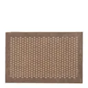 Dot golvmatta 90x60 cm sand/beige