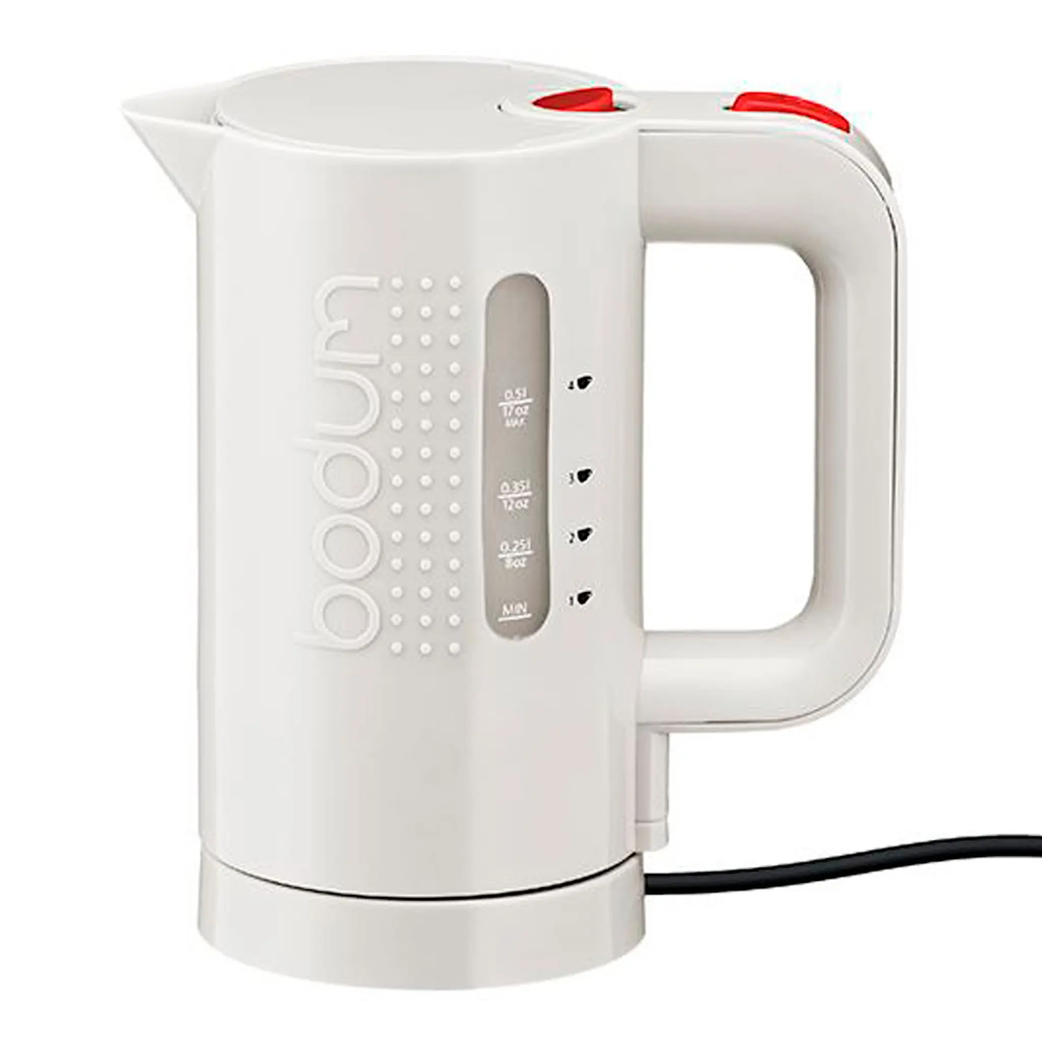 Bodum Bistro Vattenkokare 0,5L Vit