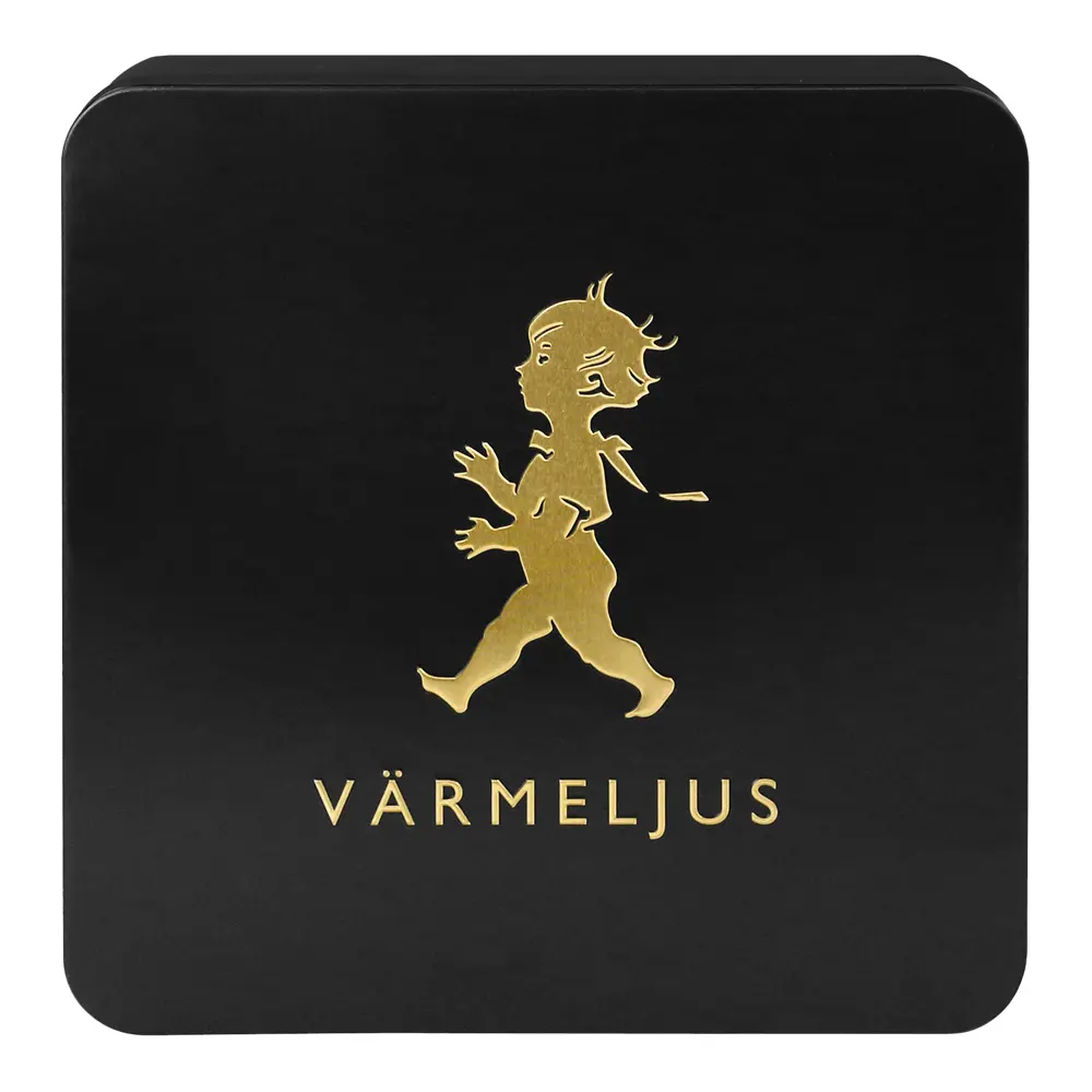 Kynttilälaatikko Musta/Kulta