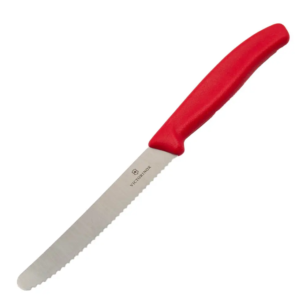 Swiss Classic tomatkniv 11 cm rød