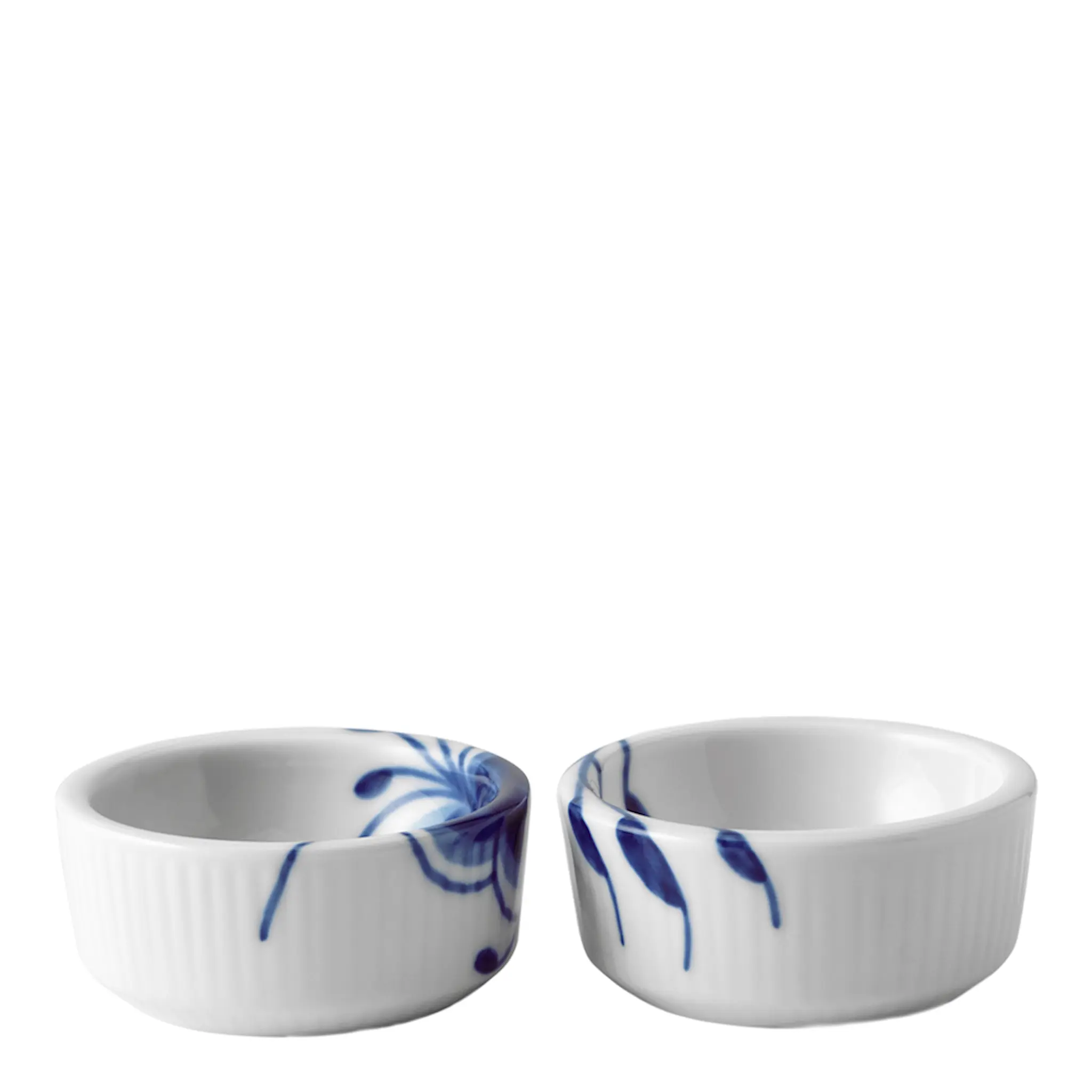 Royal Copenhagen Blue Fluted Mega Skål 3 cl 2-pack