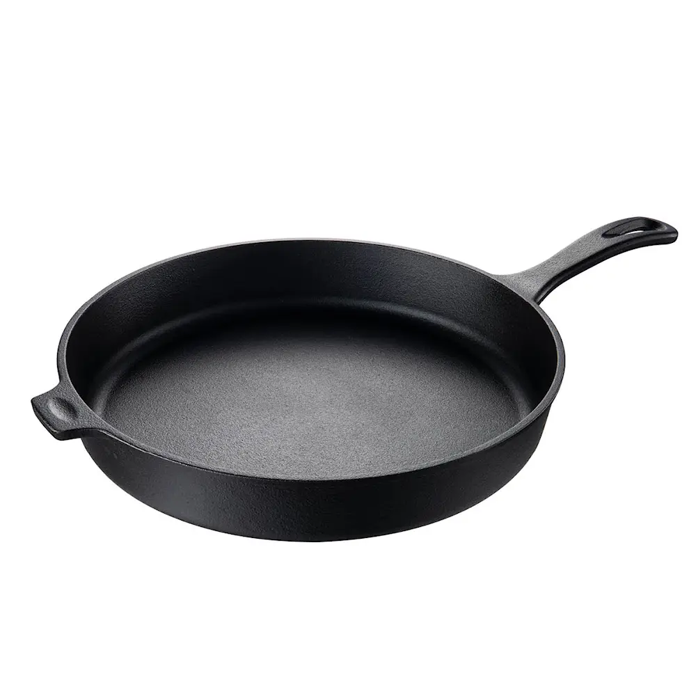 Moi støpejernspanne 24 cm svart