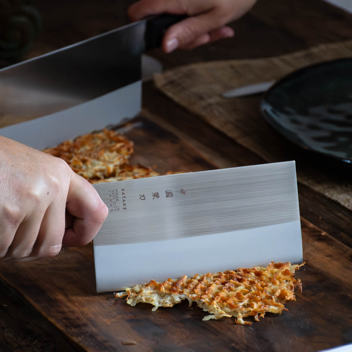 Satake Chopper kniv svart handtag