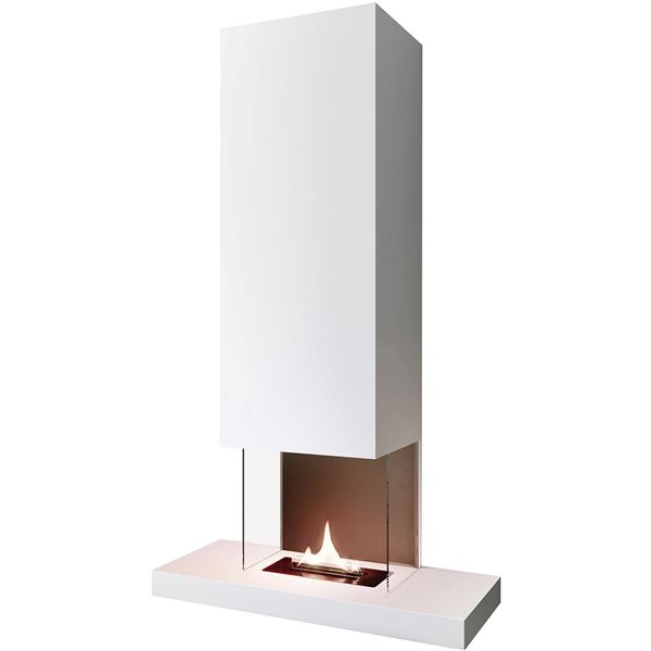 Tenderflame Raff 180 väggmonterad kamin 1 L vit