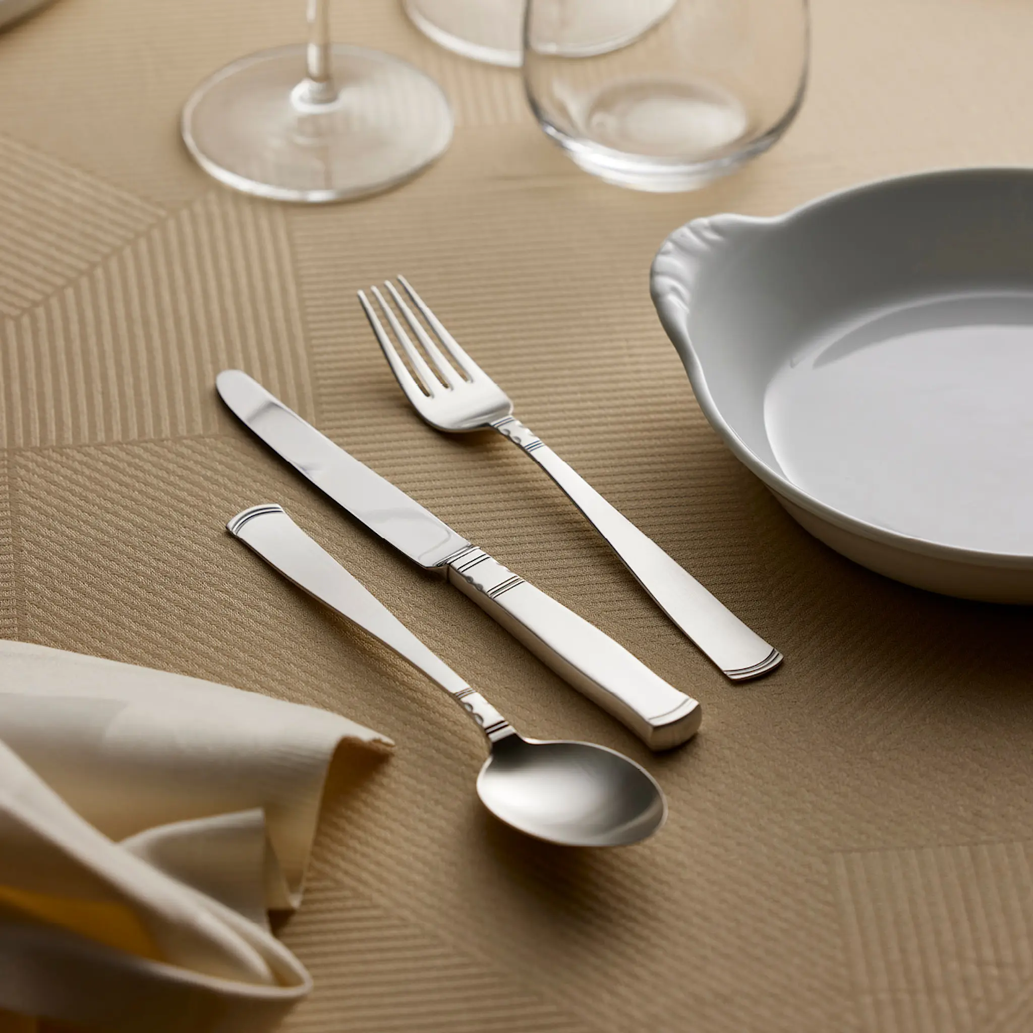 Gense Rosenholm lunchkniv långt blad 20 cm 830