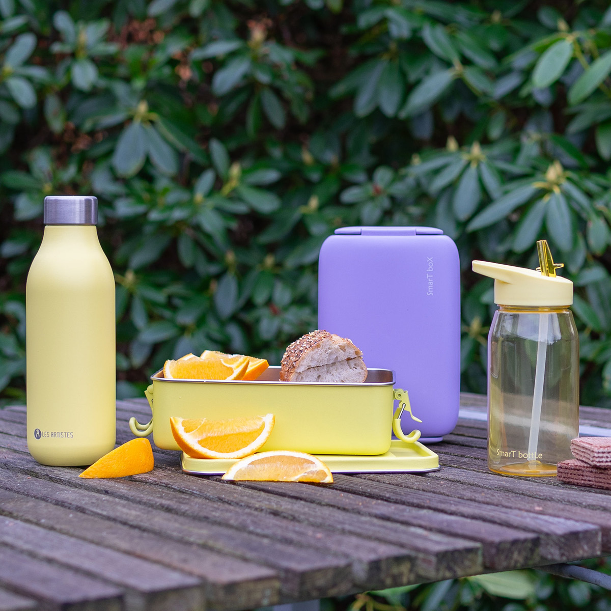 Modern House Smart bottle Juomapullo 0,5L Vaaleankeltainen