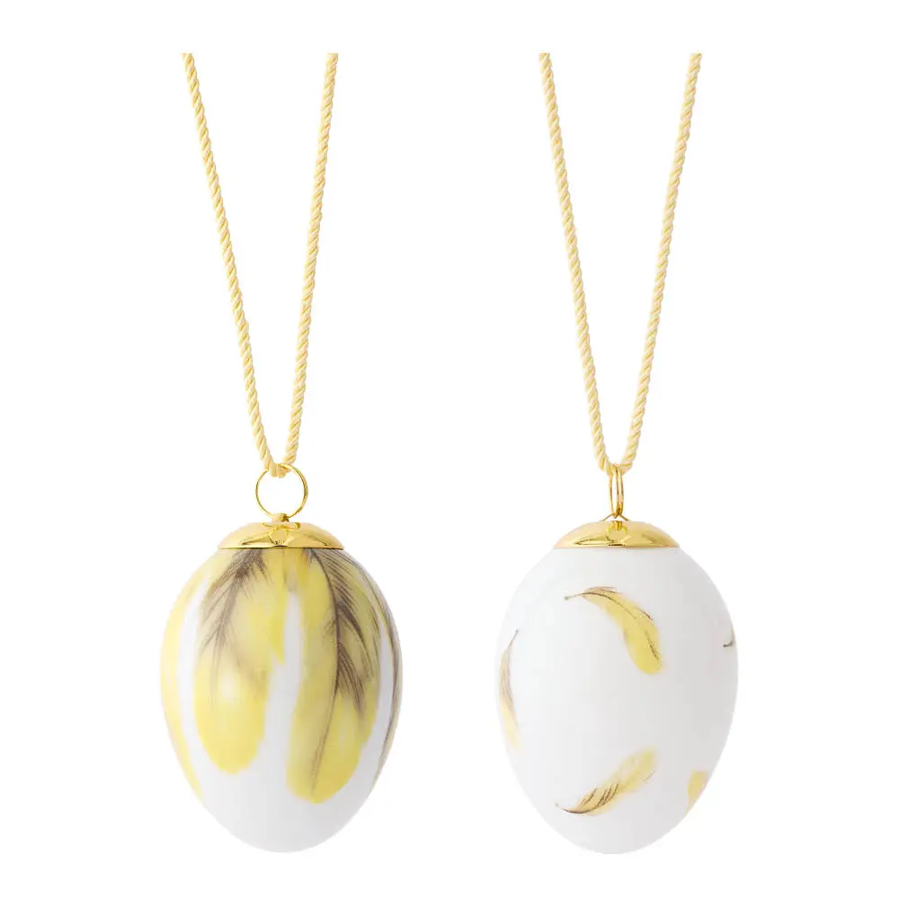 Spring Collection 2025 Pääsiäismuna Kuhankeittäjän höyhenet 2 kpl