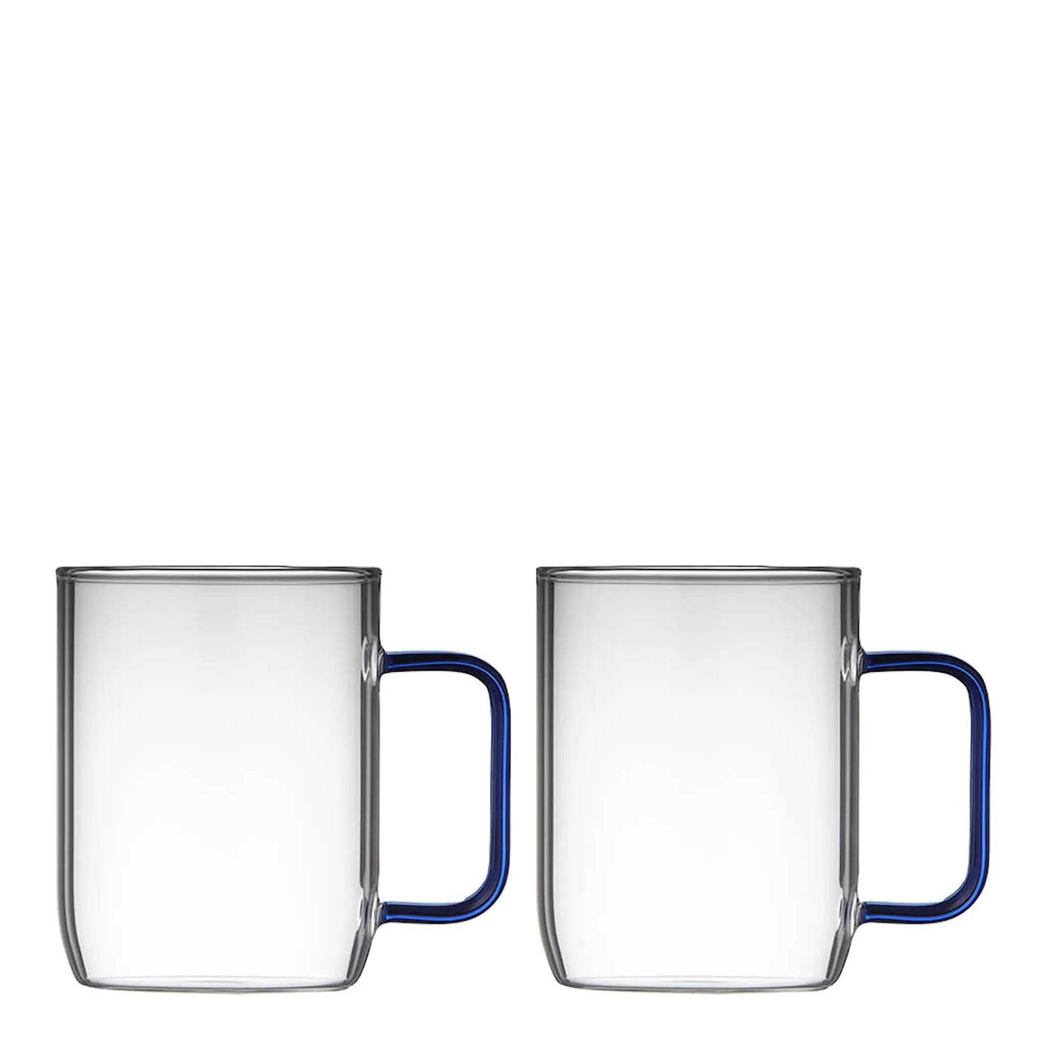 Lyngby Torino glasmugg 40 cl 2-pack blå