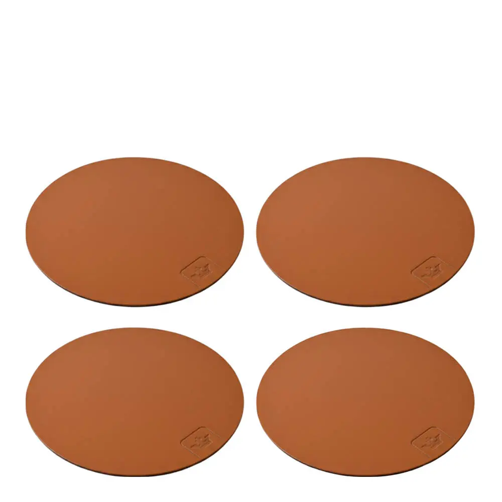 Lasinalunen 12,5 cm 4 kpl Tummanruskea