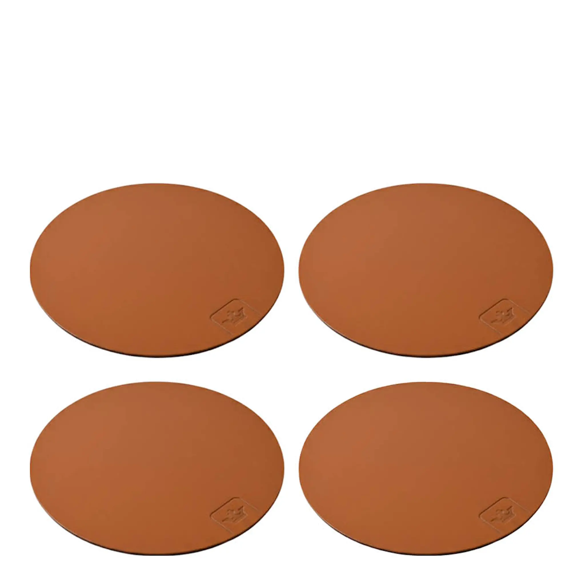 Nordan Home Lasinalunen 12,5 cm 4 kpl Tummanruskea