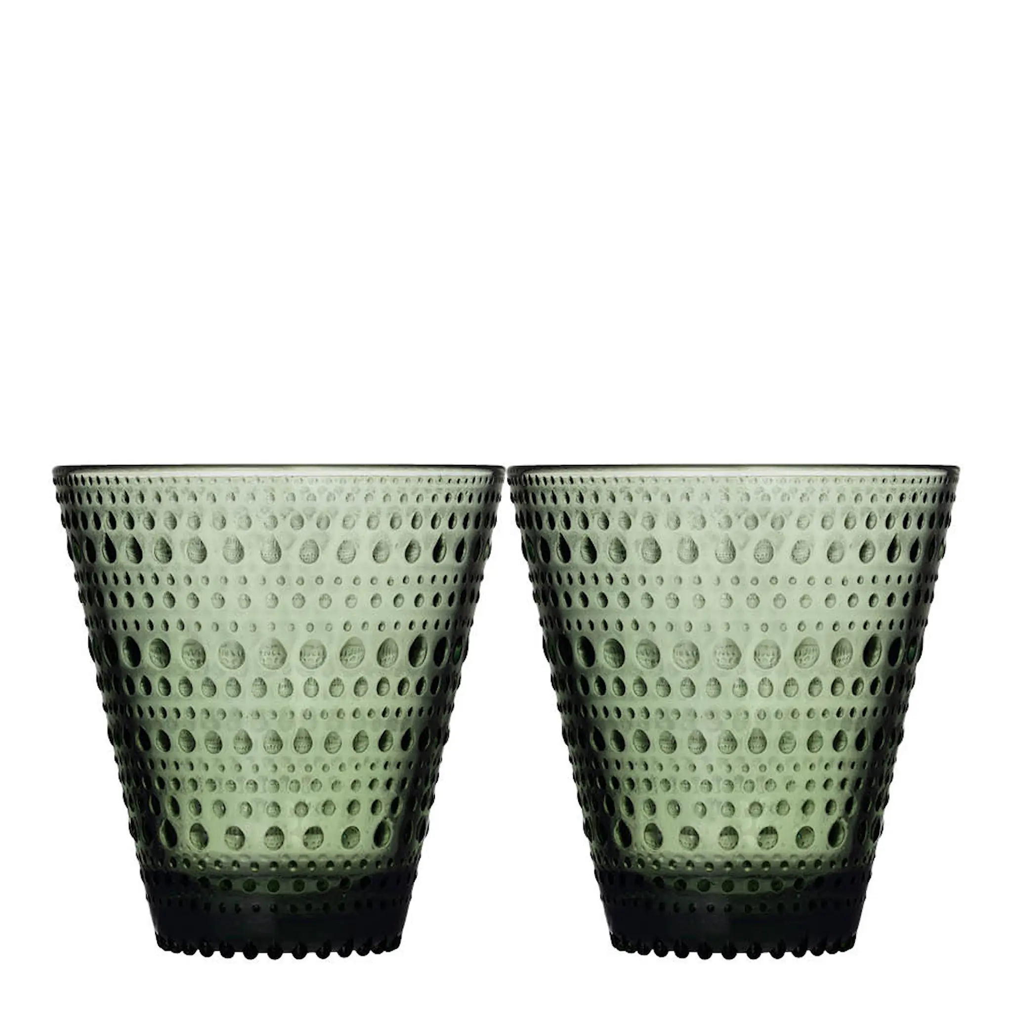 iittala Kastehelmi Tumbler 30 cl 2-pack Tallgrön