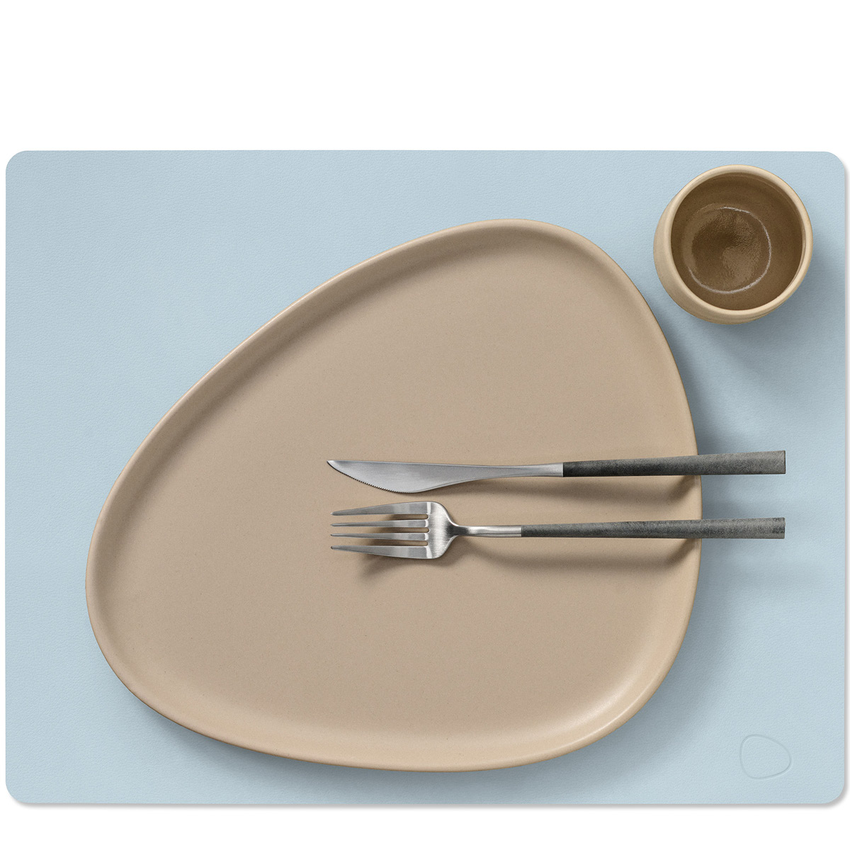 LIND DNA Square Nupo spisebrikke L 35x45 cm soft sky