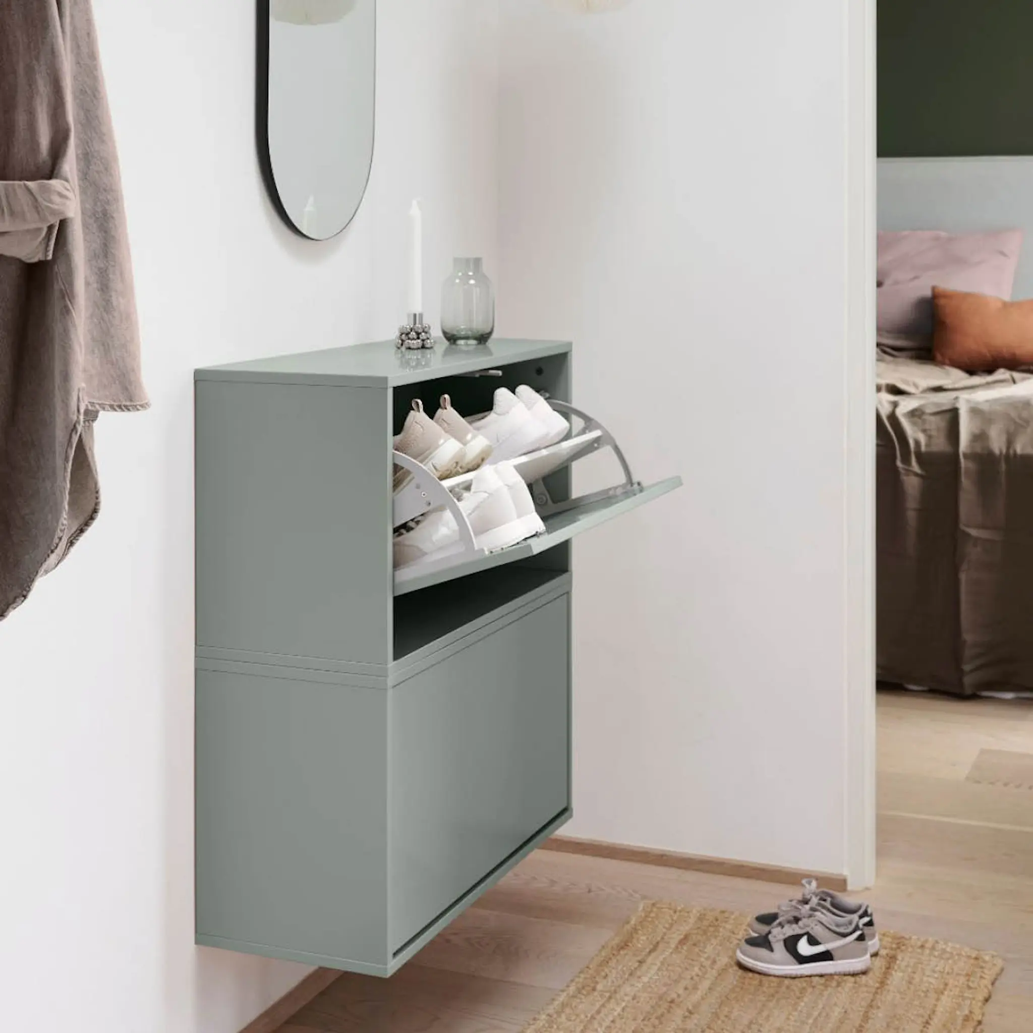 ReCollector Skobox 70x30x40 cm Iron Blue