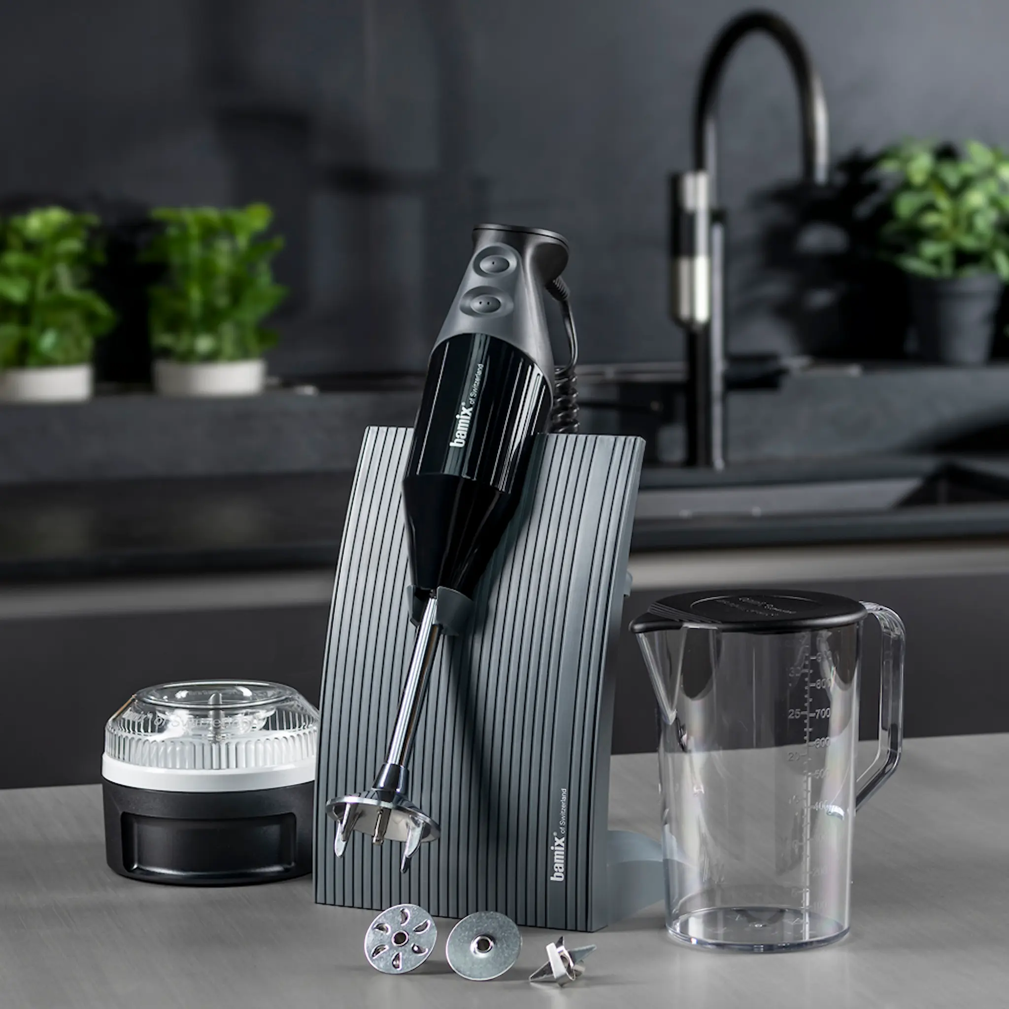 Bamix Bamix stavmikser swissline 200W svart hover