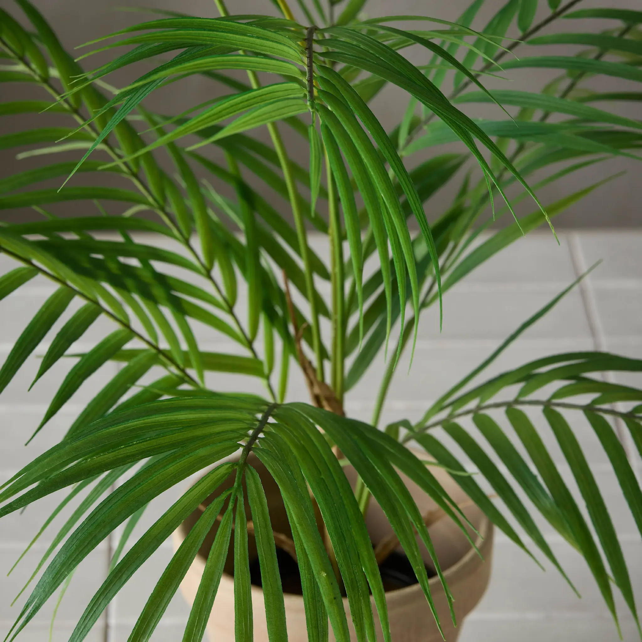 Mr Plant Bergspalm konstgjord krukväxt 55 cm grön