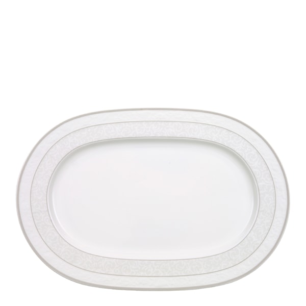 Gray Peral Fat Ovalt 35 cm