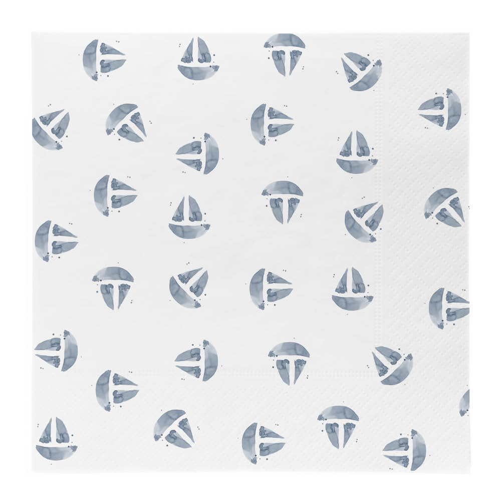 Sögne Home Servetti 33 cm Small Boats