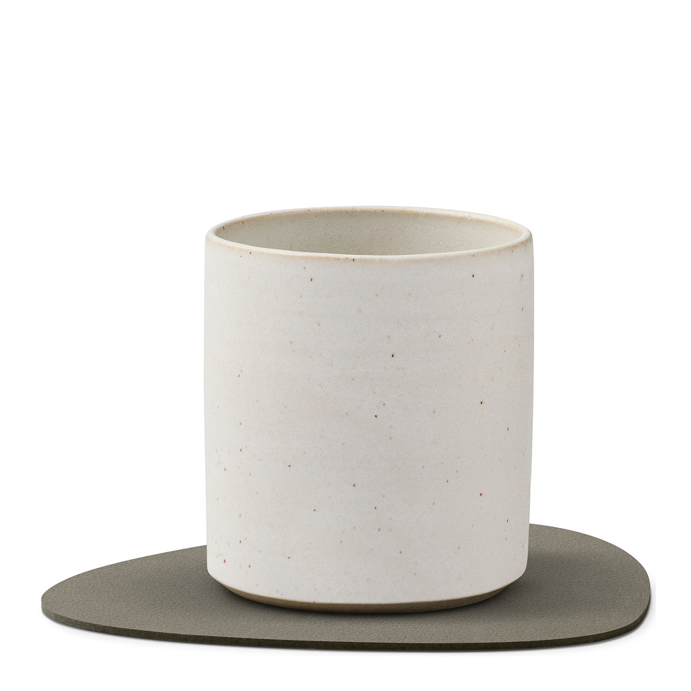 LIND DNA Nupo Curve Glasunderlägg 11x13 cm Flint Grey