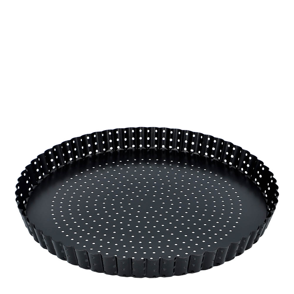 Birkmann Bread Buddies paiform 30 cm perforert svart