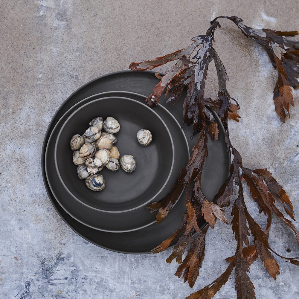 Rosendahl Grand Cru Take tallerken 26 cm grå 2 stk grå