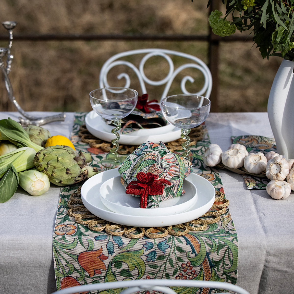 Ekelund Golden lily Kaitaliina 520 35x120 cm