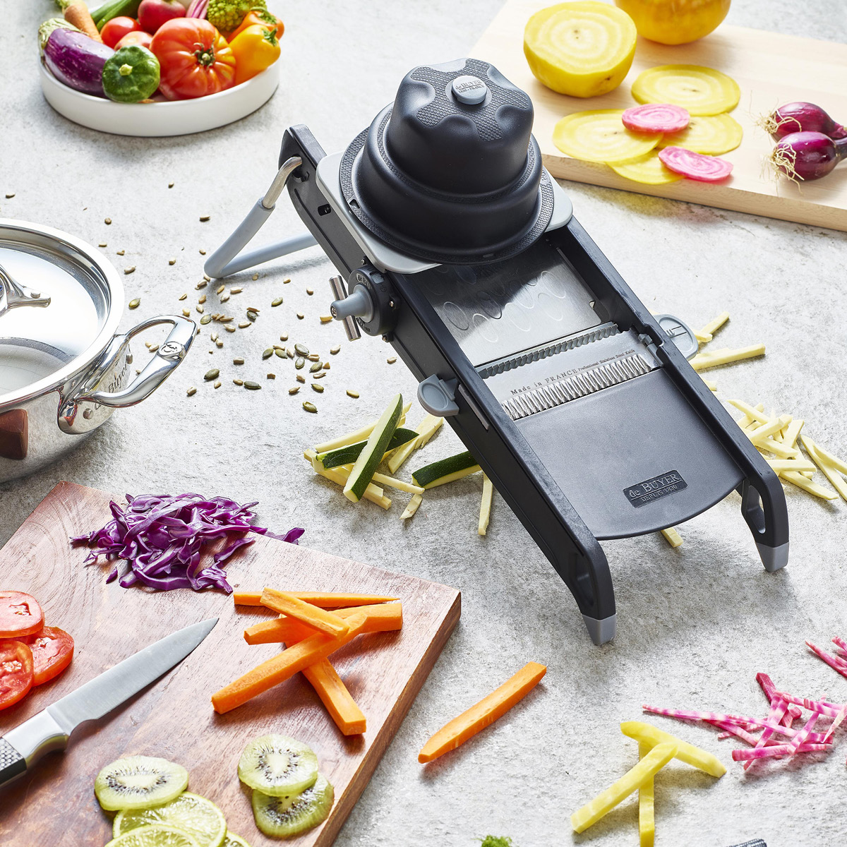 de Buyer Swing mandolin svart