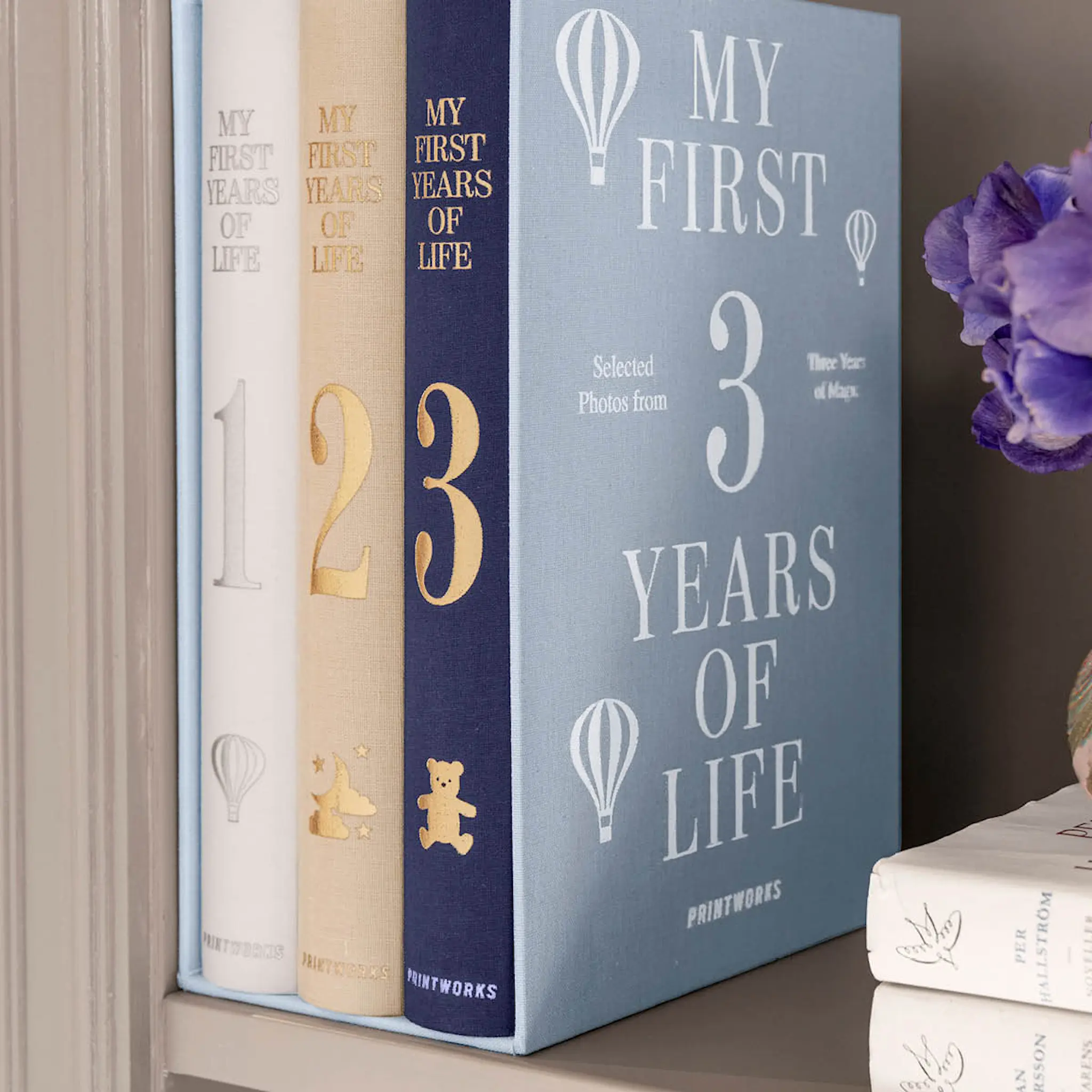 Printworks Valokuva-albumi My First 3 Years 3 kpl
