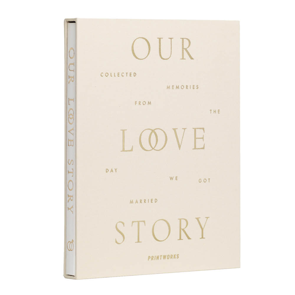 Printworks Our Love Story bryllupsjournal