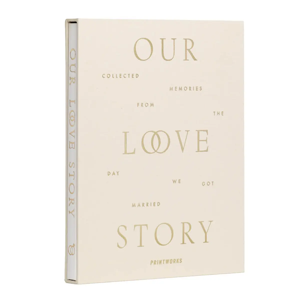 Printworks Our Love Story bröllopsjournal