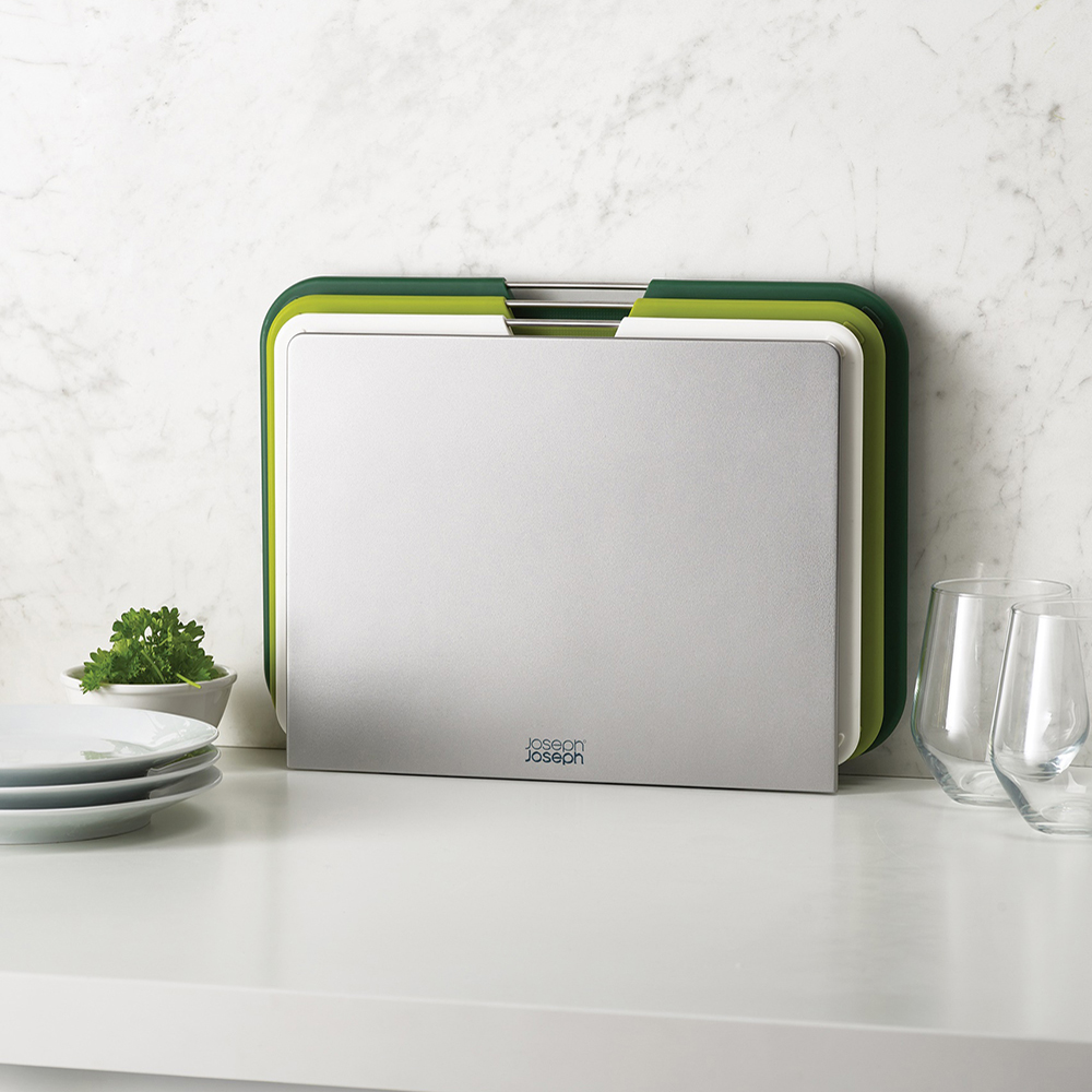 Joseph Joseph Nest skjærebrett 3 stk grønn store