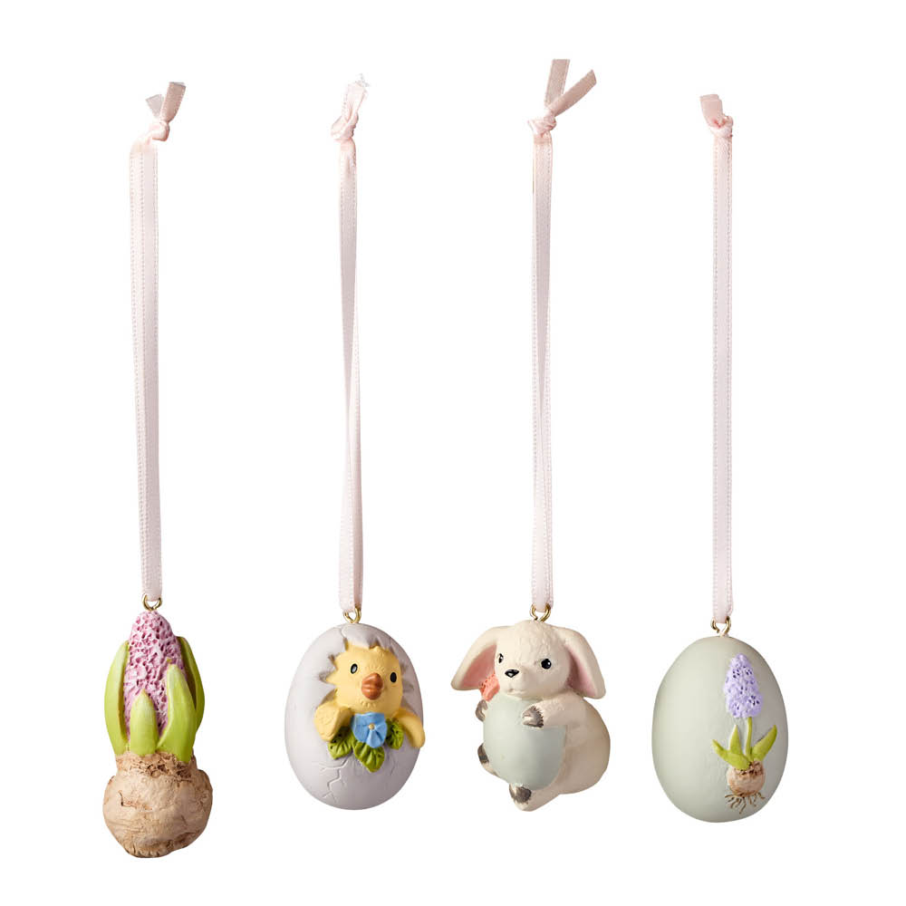 Klarborg Djurbarn påskpynt 4-pack våren 2025