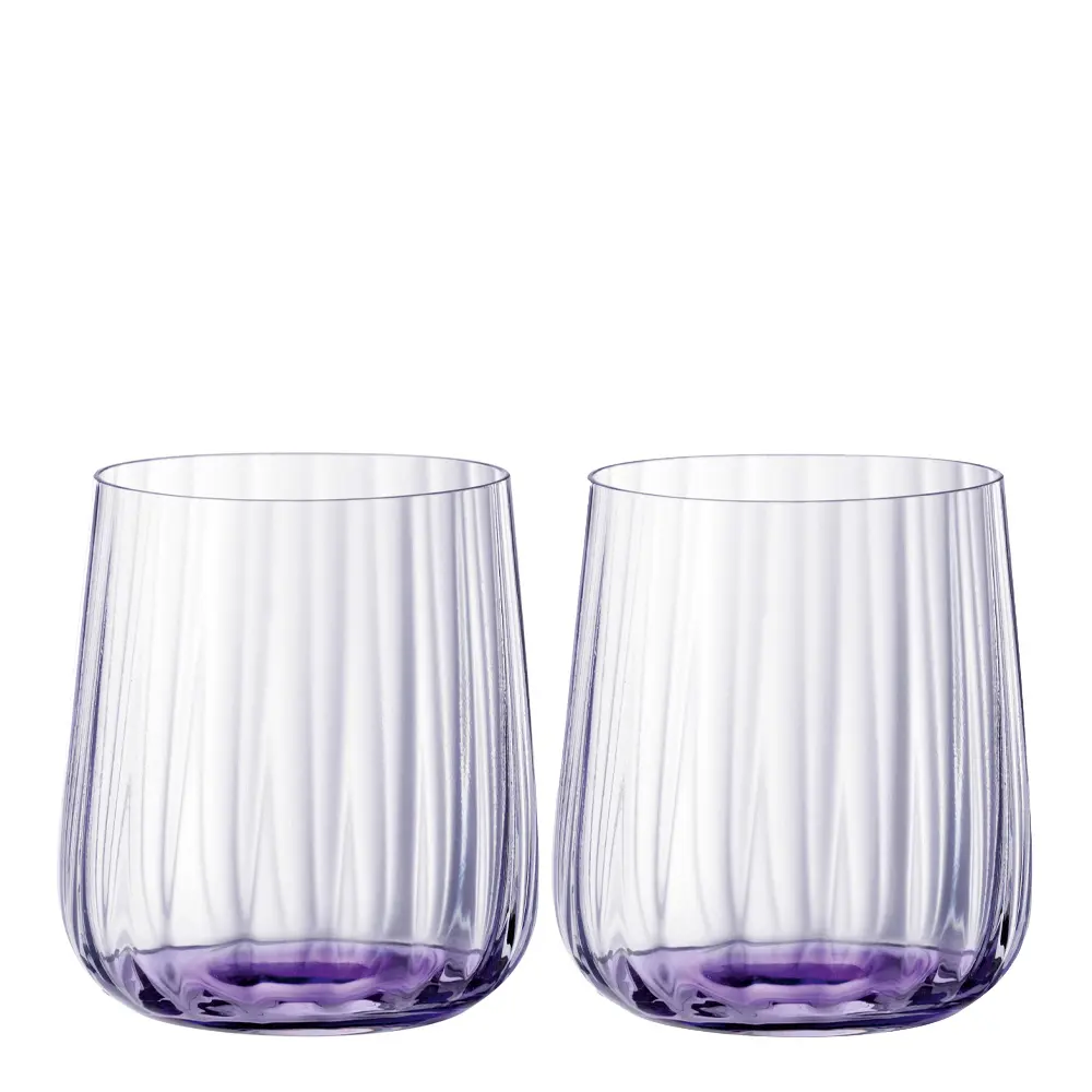Lifestyle Tumbler -lasi 34 cl 2 kpl Lilac