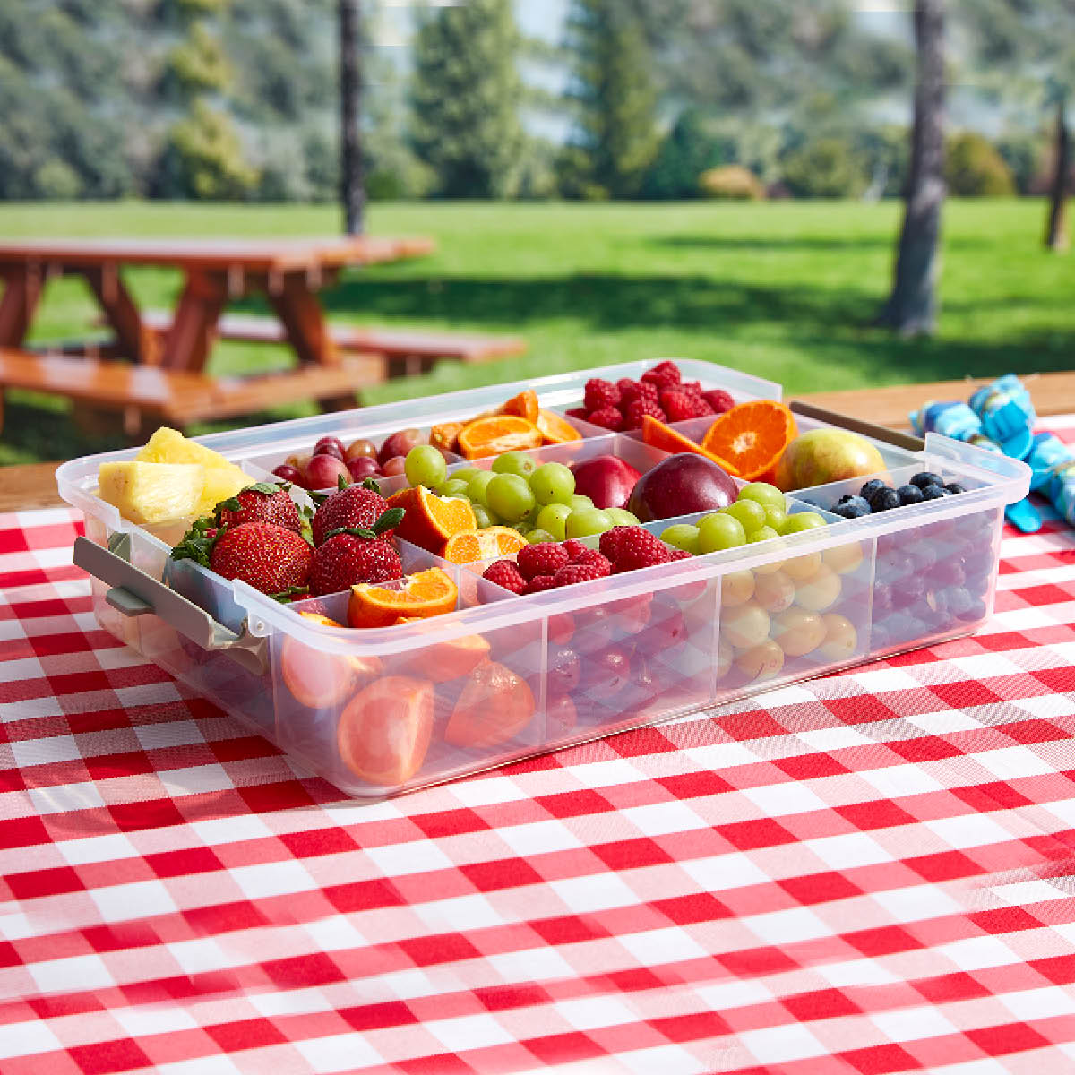 Farberware Snacklebox Eväsrasia 11 lokeroa 30x40,5 cm Valkoinen