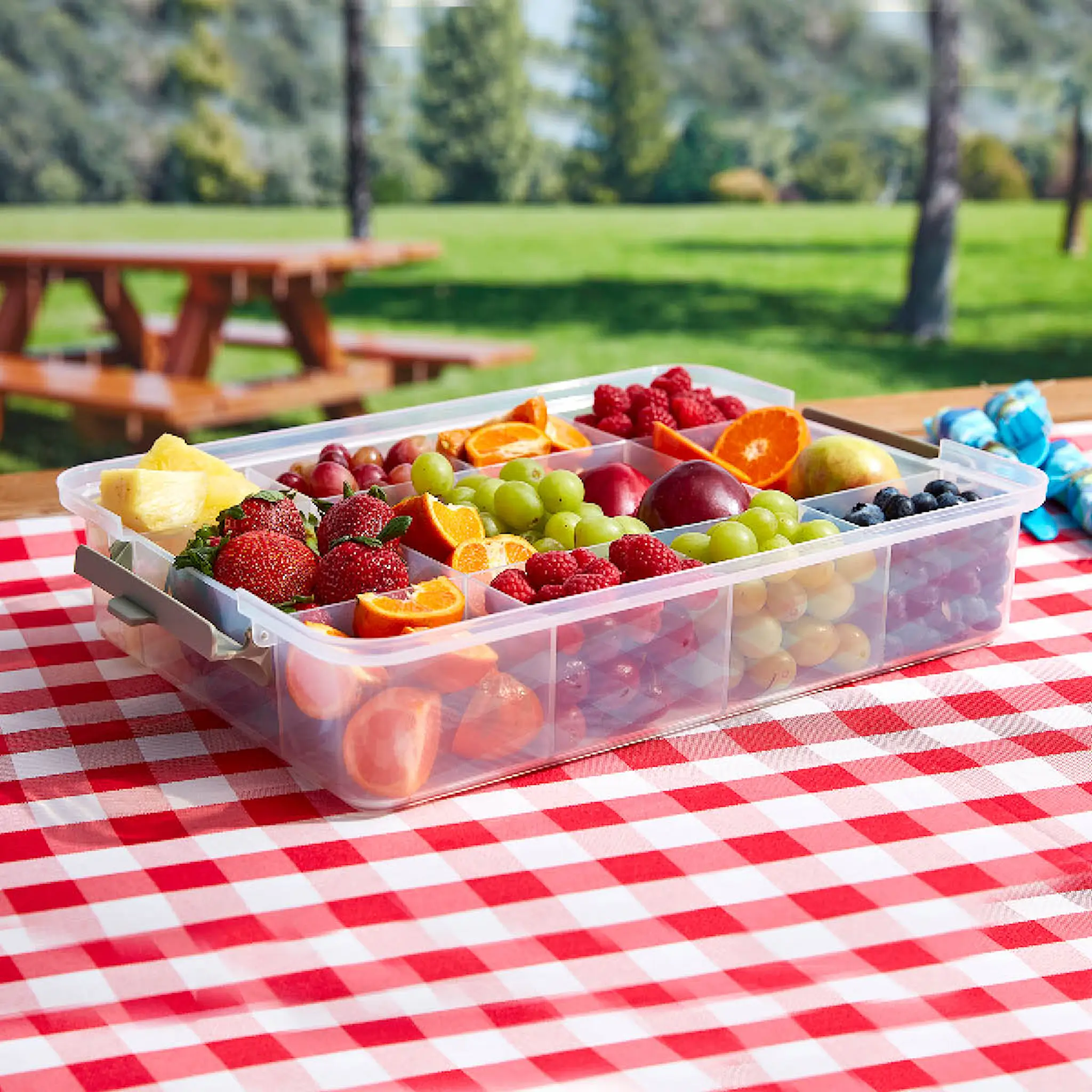 Farberware Snacklebox Eväsrasia 11 lokeroa 30x40,5 cm Valkoinen