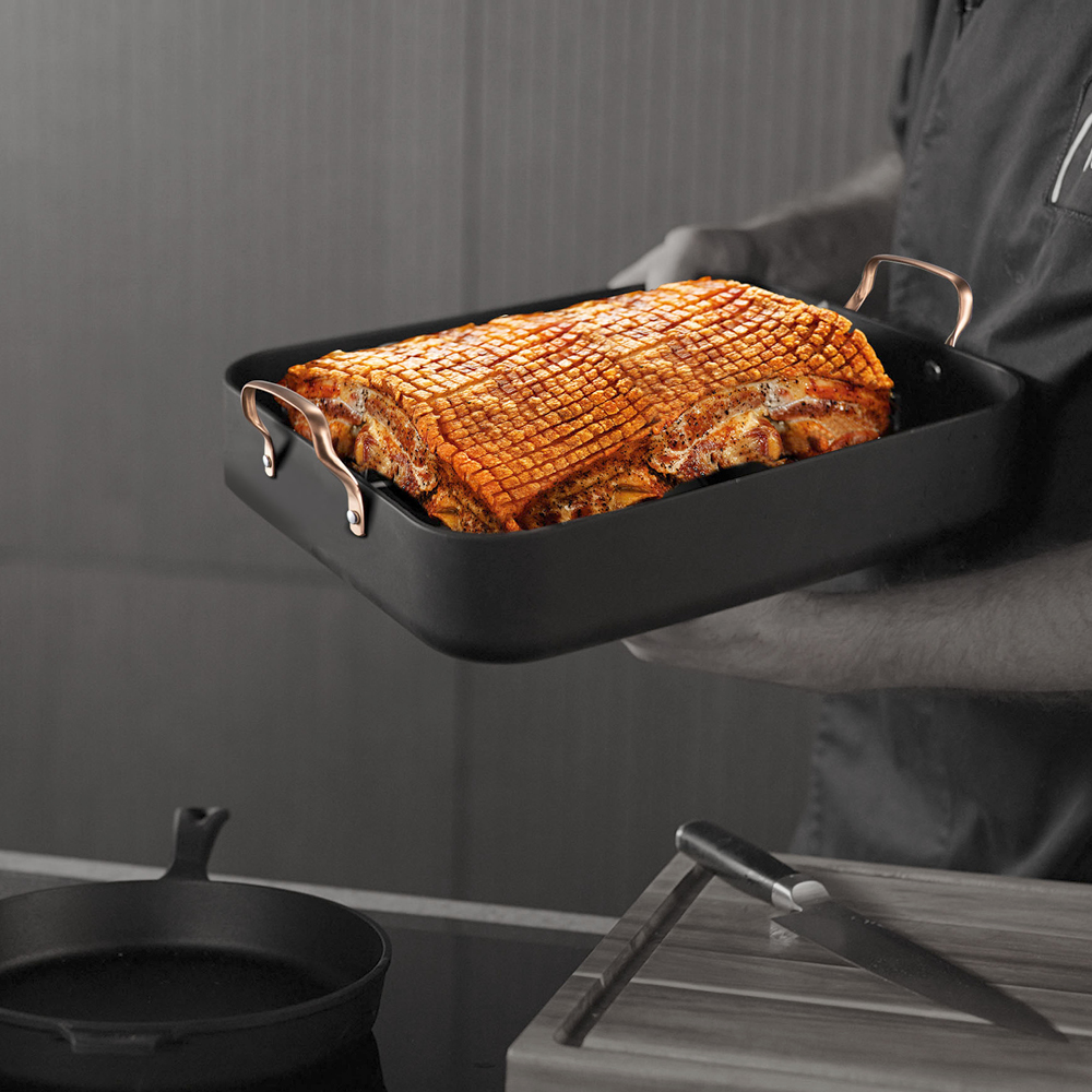 Modern House Black Copper ribbeform m/rist 8,5L svart/kobber