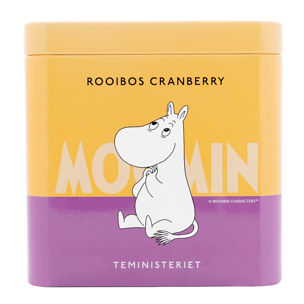 Teministeriet Mumin teburk rooibos tranbär 250 g koffeinfri