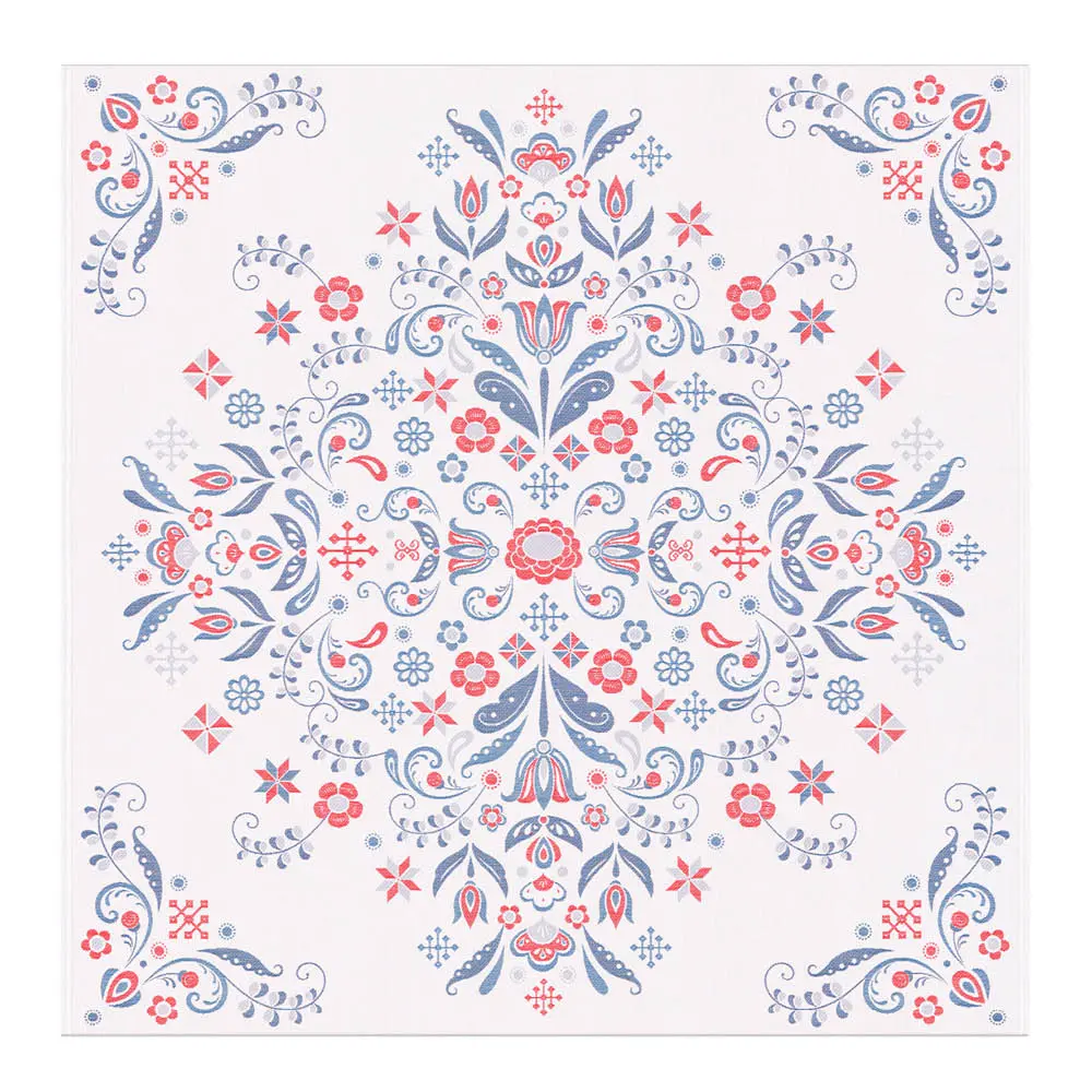 Torplyckan Pöytäliina 145x145 cm Sininen