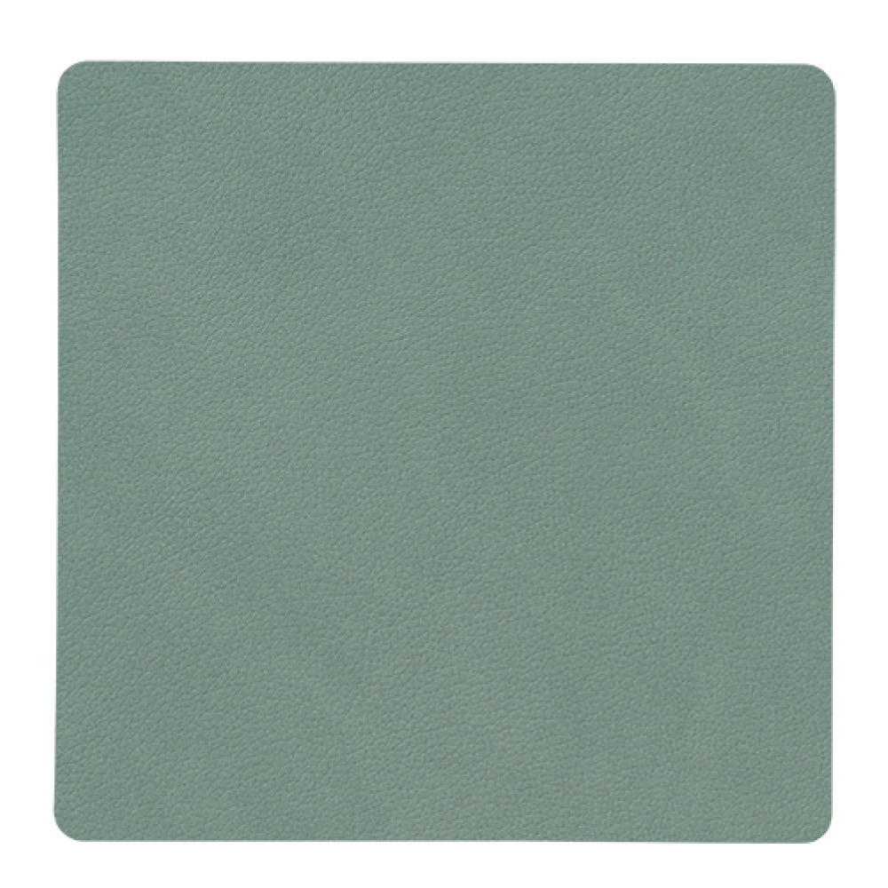 LIND DNA Nupo Square Glasunderlägg 10x10 cm Pastellgrön