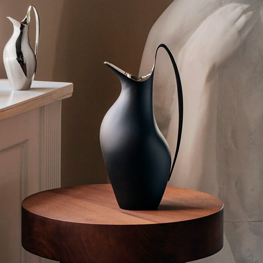 Georg Jensen Henning Koppel Kanna 1,2 L Rostfri Midnight Black